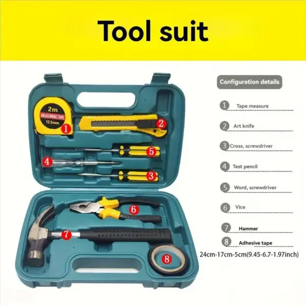 9 Pcs Compact Home Tool Kit (GG’s) - Image 2