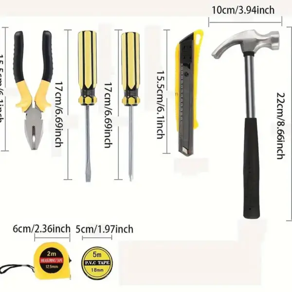 9 Pcs Compact Home Tool Kit (GG’s) - Image 3